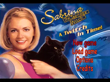 Sabrina the Teenage Witch - A Twitch in Time! (US) screen shot title